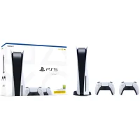Ігрова консоль Sony PlayStation 5 Ultra HD Blu-Ray (2 Геймпада Dualsense)